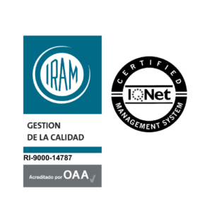 LOGO ISO 9001 14787 ALUBRY IRAM IQNET OAA